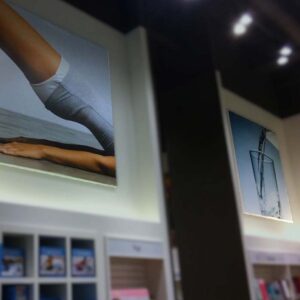 .75 inch Fabric Retail Display