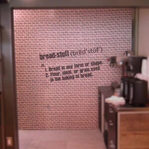 1.25 Fabric Fame shown in background of bakery shop