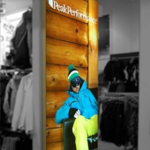 Lit 2 inch SEG Indoor Retail Display