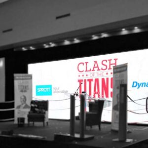 Very Large Lit 4 inch SEG Indoor Retail Display for Clash of the Titans