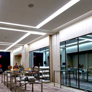 Canadian Tire 100th Year Anniversary Hotel Conference Room with SEG Fabric Wall