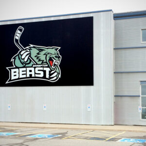 Brampton BEAST Banner for CAA Center