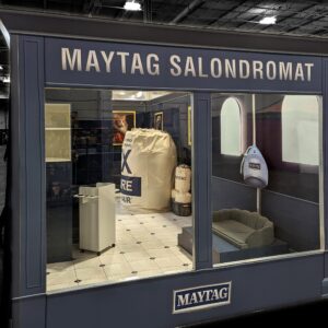 Maytag trade show booth made by shomi