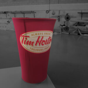 Tim Horton's Coffee Cup made of Fabric