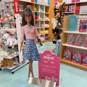 Barbie Display in Store