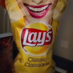 Super Sized Lay's Chip Bag Display