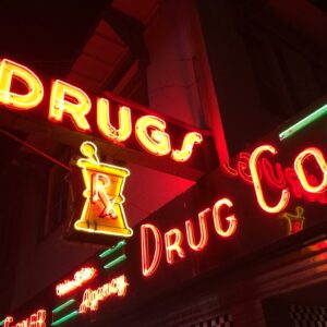 Neon Pharmacy Sign